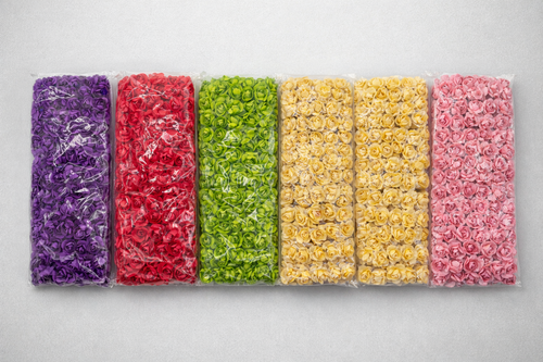 گل کاغذی رنگی 144عددی