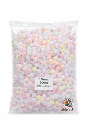 مهره پاستیلی مات گرد سایز10