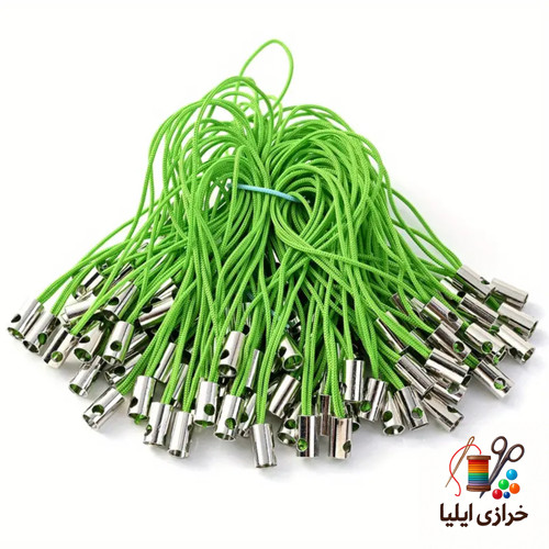 بند آویز موبایل رنگ سبز روشن 100عددی