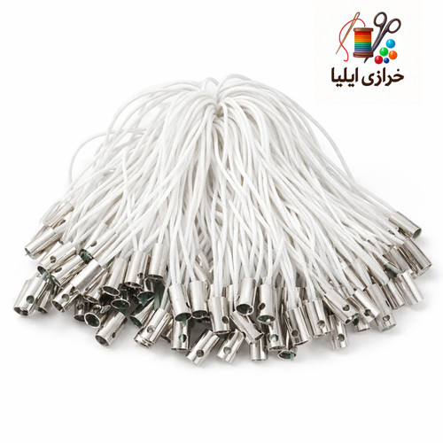 بند آویز موبایل رنگ سفید 100عددی