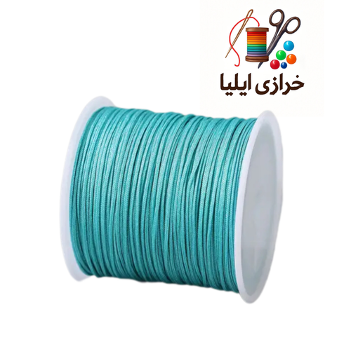 نخ دستبند رنگ آبی ۱۰۰یاردی کد ۳