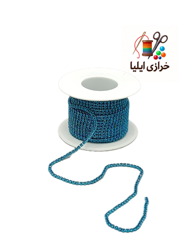 نگین متری توپ ۱۰یاردی رنگ آبی